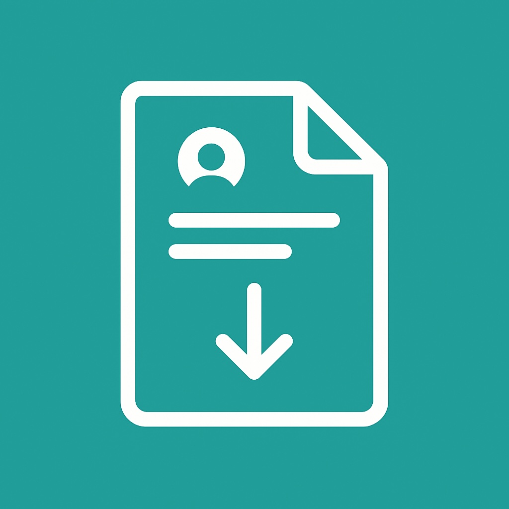 Export Contacts app icon